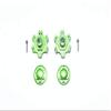 GPM for ARRMA 1/7 Limitless All-Road ARA109011 Aluminum Wheel HEX (+6MM)+Wheel Lock -6PC Set (Green) view 1