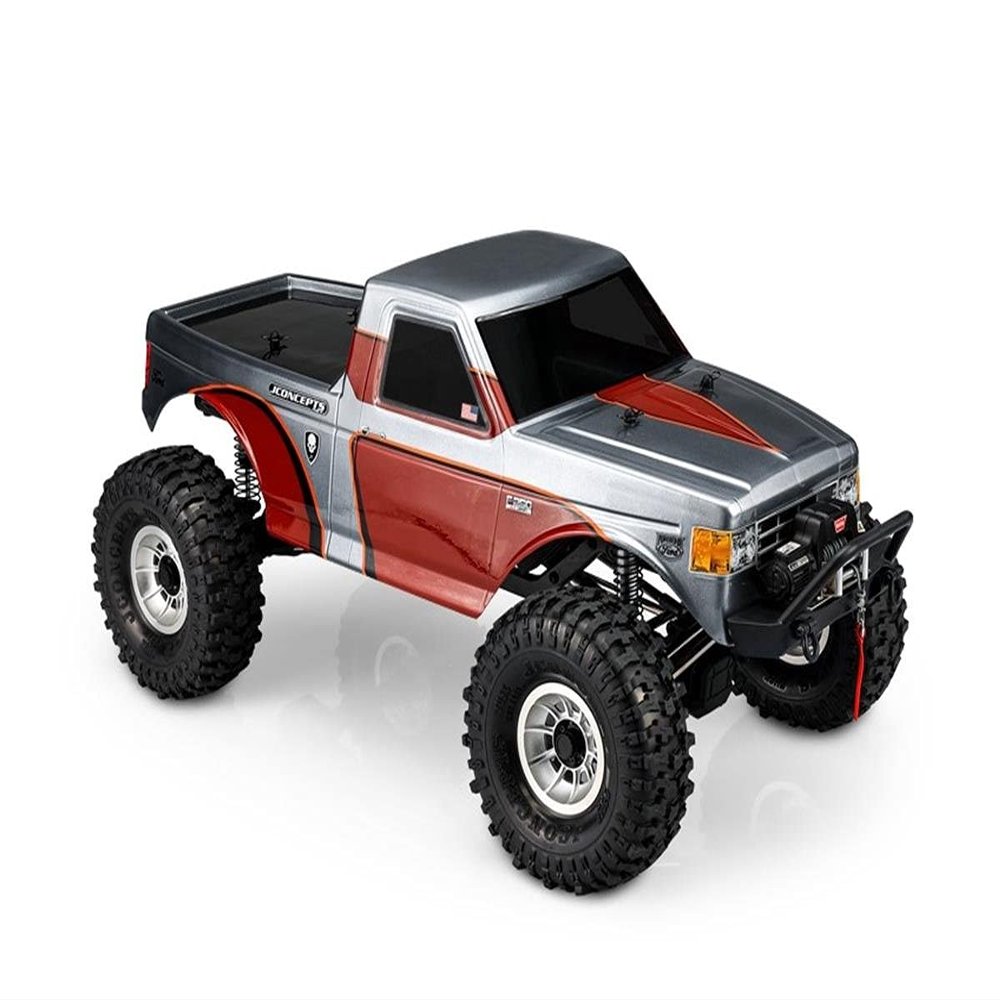 Replacement Parts Concepts Tucked 1989 Fordd F-250 Scale Rock Crawler Body (Clear) (12.3inch)