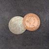 SUMAG Digital Dissolve (Walking Liberty Half Dollar) Magic Tricks Visually Coin Change Magic Magician Close Up Illusions Gimmick Props view 1