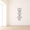 I've Learned That People Will Forget What You Said - Life Quote Reading Vinyl Design Wall Sticker Art Decal Boy Girl Kid Room Bedroom Nursery Kinder Decor Stickers Decoration Size (20x8 inch) view 1
