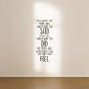 I've Learned That People Will Forget What You Said - Life Quote Reading Vinyl Design Wall Sticker Art Decal Boy Girl Kid Room Bedroom Nursery Kinder Decor Stickers Decoration Size (20x8 inch) view 3
