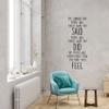 I've Learned That People Will Forget What You Said - Life Quote Reading Vinyl Design Wall Sticker Art Decal Boy Girl Kid Room Bedroom Nursery Kinder Decor Stickers Decoration Size (20x8 inch) view 4