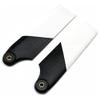STASRC 4Pcs Tarot 500 RC Helicopter Carbon Fiber Tail Rotor Blade for 500 KIT view 3