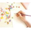 300PCS Mini Cute Pencil Erasers for KidsFun Fruits Animals Numbers Cakes Smiling Faces Assorted Novelty Erasers for Student Prize Homework Awards Party Gifts School Supplies(Animals and Fruits) view 3