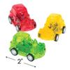 Fun Express Transparent Pull-Back Trains - Colorful and Fun Toy Trains with Pull-Back Action - Great for Party Favors Classroom Rewards Stocking Stuffers & Birthday Gifts - Assorted Colors - 12 Pieces view 3