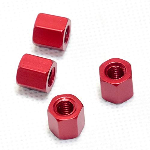 SST Part 09105R Wheel Nuts M5x10 Red 4P for Saisu 1/10 RC 1931 1933 1937 1939 1984 1986 1988 1991 1993 1995 1997 1999