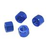 SST Part 09105B Wheel Nut M5x10 Blue 4P for Saisu 1/10 RC Buggy Car Truck view 1