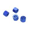 SST Part 09105B Wheel Nut M5x10 Blue 4P for Saisu 1/10 RC Buggy Car Truck view 4