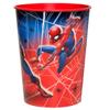 Unique Spiderman Birthday Party Supplies Bundle Pack includes 12 Plastic Cups and 1 Dinosaur Sticker Sheet view 3
