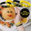 60 Pieces Bee Rubber Bracelets Bulk Bee Theme Party Favors Silicone Wristbands Black and Yellow Color Stretch Bracelets for Boy Girl Costume Accessories Birthday Baby Shower Party Supplies view 4
