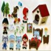 Story Time Felts Little Red Ridding Hood Felt Figures for Flannel/Felt Board Stories PRECUT view 2