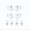 GPM for ARRMA 1/7 Limitless All-Road ARA109011 Aluminum Wheel HEX (+6MM)+Wheel Lock -12PC Set (Silver) view 1