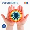 BLUE GINKGO Silicone Stacking Cups  Nesting & Sensory Stacking Toy for Toddlers | Open-Ended Montessori Toy with 5 Cups (Matte Colors) view 4