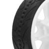 RC Tires, 1/10 Stable WearResistance Durable Racing RC Wheel for Car Model Accessories for RC Wheel 1/10 Drift(White) view 3