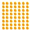 50PCS Super Mini Rubber Duck Bath Duck Toys for Toddlers Boys Girls,Squeak and Float Rubber Ducks in Bulk Baby Shower Duck Decorations Party Favors (1.6'') view 1
