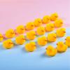 50PCS Super Mini Rubber Duck Bath Duck Toys for Toddlers Boys Girls,Squeak and Float Rubber Ducks in Bulk Baby Shower Duck Decorations Party Favors (1.6'') view 3