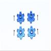 GPM for ARRMA 1/7 Limitless All-Road ARA109011 Aluminum Wheel HEX (+6MM) -8PC Set (Blue) view 1