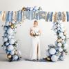 Birthday Decorations for Baby Little Daisy 1st Birthday High Chair Banner Theme Party Supplies Smash Cake Photo Props (Blue) view 3