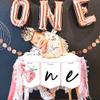 Baby Birthday Decoration 1st Birthday High Chair Banner Strawberry Theme Party Supplies Photo Props Sweet First Birthday Banner view 2