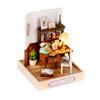 TuKIIE DIY Miniature Dollhouse Kit with Furniture, 1:24 Scale Creative Room Mini Wooden Doll House Plus Dust Proof for Kids Teens Adults(Elegant Studio) view 1