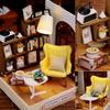 TuKIIE DIY Miniature Dollhouse Kit with Furniture, 1:24 Scale Creative Room Mini Wooden Doll House Plus Dust Proof for Kids Teens Adults(Leisurely Moment) view 4