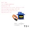 SIPYTOPF 4Pack SG90 Micro Servo Motor Mini Servo SG90 9g Servo Kit for RC Helicopter Airplane Car Boat Robot Arm/Hand/Walking/Servo Door Lock Control with Cable view 4