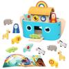 AB Gee abgee 921 TF330 EA Wooden Noah's Ark with Storybook, red view 3