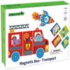 Tooky Toy Magnetic Transportation Creative Animal and Vehicle Playset view 1