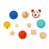 AB Gee abgee 921 TF187 EA Wooden Bear Shape Sorter, red view 3