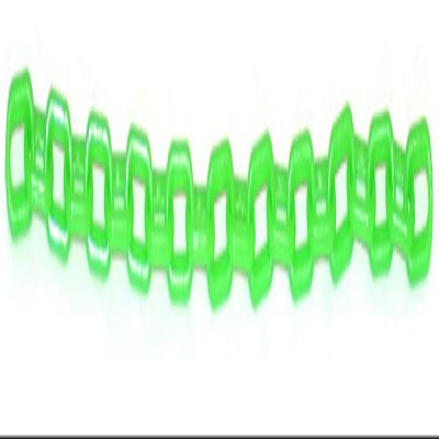10' Lengths 3mm Plastic Chain Beautiful Colors Sugar Gliders Necklace Bird Toys (Glow in dark Green)