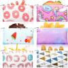 Shappy 6 Pack Reusable Snack Bags Reusable Food Storage for Kids with Zipper Food Safety Washable Lunch Bag Kids Adults Food Storage Pouch Sandwich Bags Dual Layer Bags (6. 9 x 3. 7 Inch) view 1