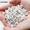 300 Pieces Dices Set Mini Dice 6 Sided Game Dices Tiny Square Corner Dice (0.27 Inch/7mm) view 3