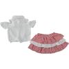 Doll Set White and Red view 2