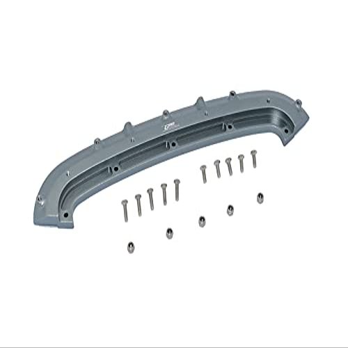 GPM for ARRMA 1/7 Infraction 6S BLX/Limitless All-Road Aluminium Front Bumper Mount -16PC Set (Gray)