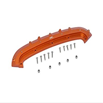 GPM for ARRMA 1/7 Infraction 6S BLX/Limitless All-Road Aluminium Front Bumper Mount -16PC Set (Orange)
