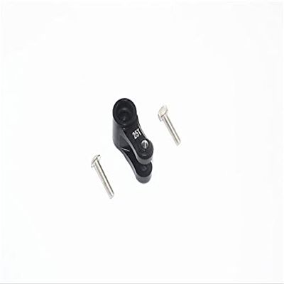 Aluminum 7075 25T Servo Horn For Traxxas 1:10 4WD MAXX 89076-4 / 4WD MAXX with WideMAXX 89086-4/1:8 4WD Maxx Slash 6S 102076-4 Upgrades - Black
