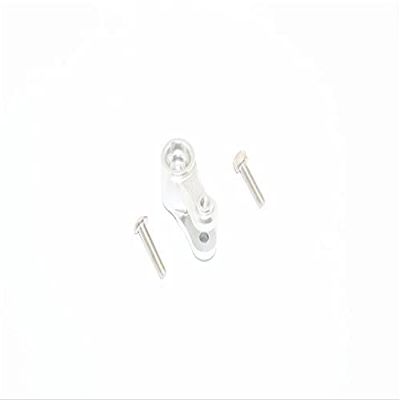 Aluminum 7075 25T Servo Horn For Traxxas 1:10 4WD MAXX 89076-4 / 4WD MAXX with WideMAXX 89086-4/1:8 4WD Maxx Slash 6S 102076-4 Upgrades - Silver
