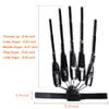 Articulated Fingers Extensions - Halloween Skeleton Hands-Realistic Halloween Party Decor Flexible 3D Printing Scarry Fake Fingers Haunted House Prop Halloween Cosplay Gear Fits All Finger Sizes view 4
