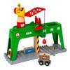 Brio Container Crane - Magnetic Hook Crane Toy | FSC-Certified Craftsmanship | Enhances Motor Skills | Perfect Addition to Brio Railway Set | Suitable for Children Aged 3+ view 1