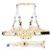 Baby Walking Assist, Adjustable Strap Baby Walking Harness for Help Baby to Learn Walking(Light Yellow-Owl Print) view 3