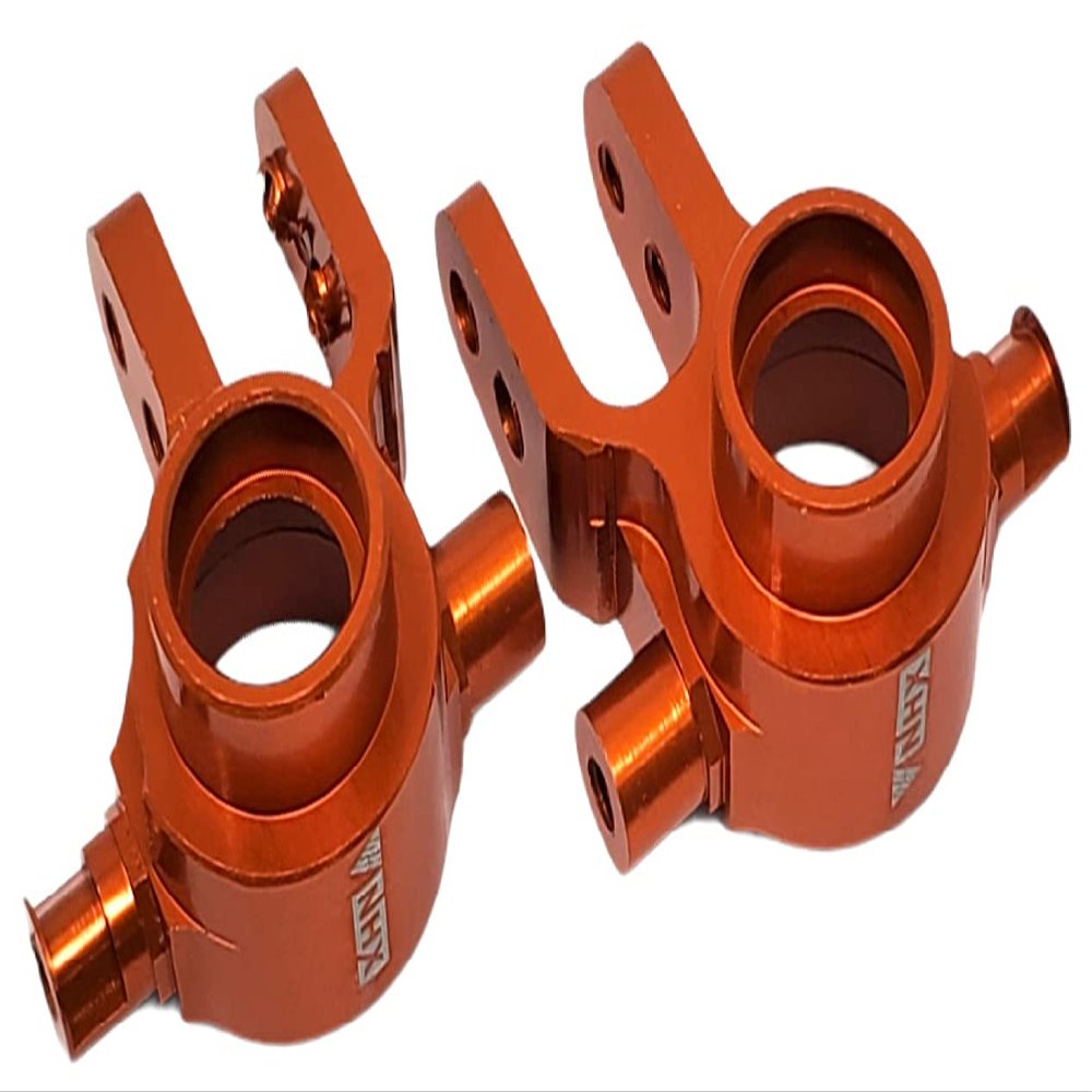 NHX RC Aluminum Steering Blocks : Slash 4x4 Stampede 4x4 Orange