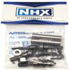 NHX Metal Front Axle CVD Set 2 Titanium Gray Slash 4x4 view 2