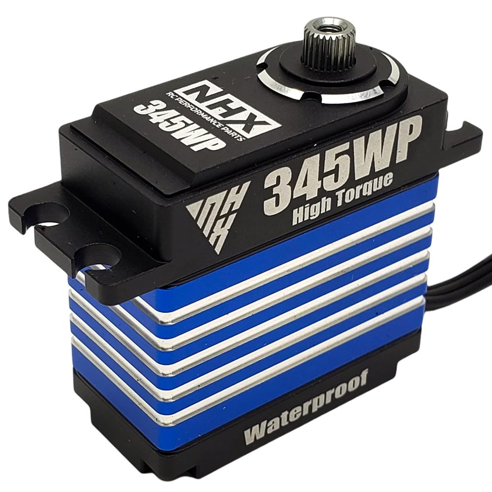 NHX RC 345WP High Torque IP67 Waterproof Digital Servo 345 oz Torque / .14 Speed