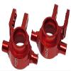 NHX RC Aluminum Steering Blocks : Slash 4x4 Stampede 4x4 Red view 1