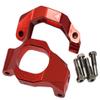 NHX Aluminum Spindle Carrier/C-Hub- Red for 1/10 MAXX view 1