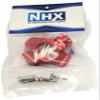 NHX Aluminum Spindle Carrier/C-Hub- Red for 1/10 MAXX view 3