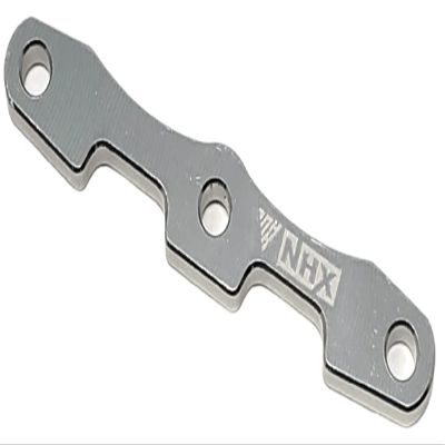 NHX RC Aluminum Rear Arms Brace Silver Slash 4x4