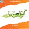 Real Planet 19" Dinosaur Plush Toy - Blue Plesiosaurus, Baby Stuffed Dino, (23.5" Long) view 3