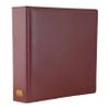 Ursae Minoris Estate Library Deluxe 4 Q-Ring Large Format Binder for Coins, Trading Cards, Stamps, Currency, Bank Notes, Documents, and Other Collectibles - Burgundy with Black Slipcase view 4
