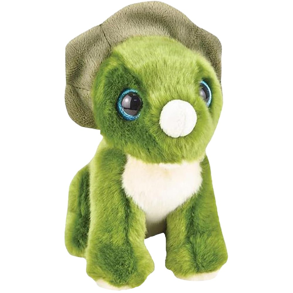 7 Triceratops Dinosaur Stuffed Animal Plush Toy, Cute, Ultra Cuddly, Huggable Soft Dino Toy, Nursery Decor, Baby Shower Decorations, Birthday Gift for Boys and Girls (7" Triceratops)